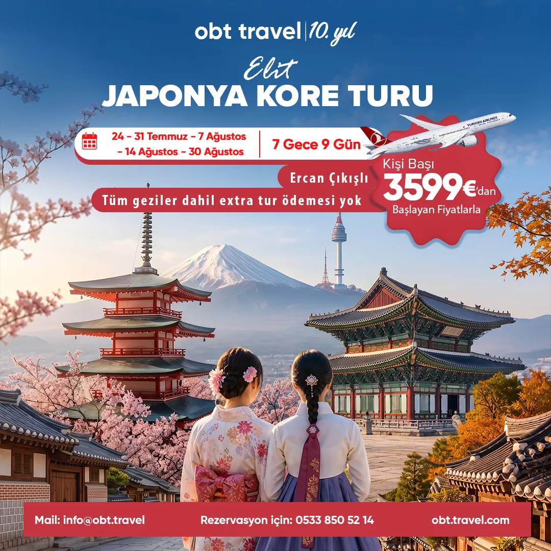 ELİT JAPONYA KORE TURU