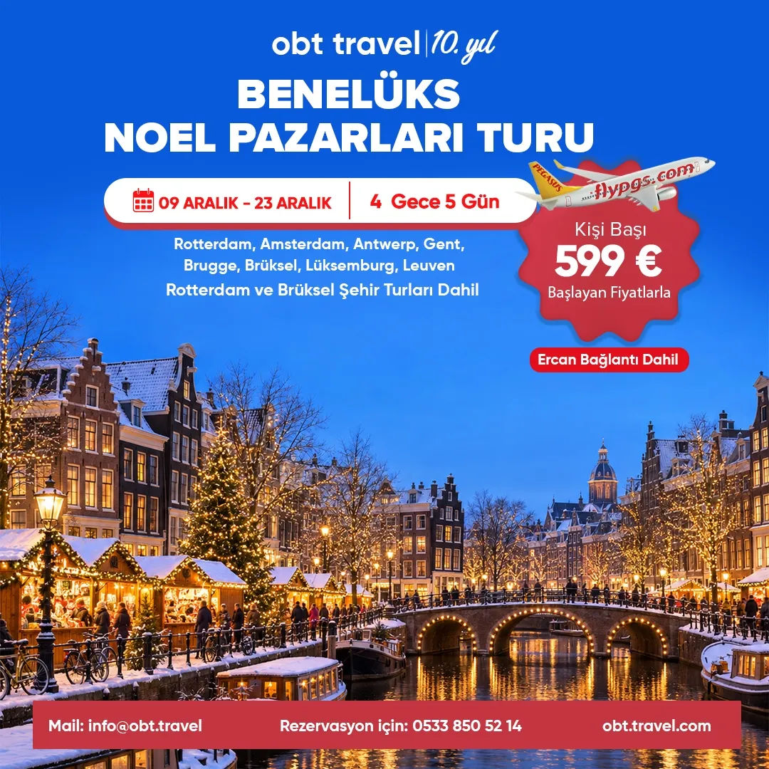 BENELÜKS NOEL PAZARLARI ve KIŞ MASALI